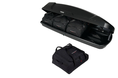 Dachbox KJUST Taschen Set 4stk kompatibel mit THULE FORCE XT SPORT