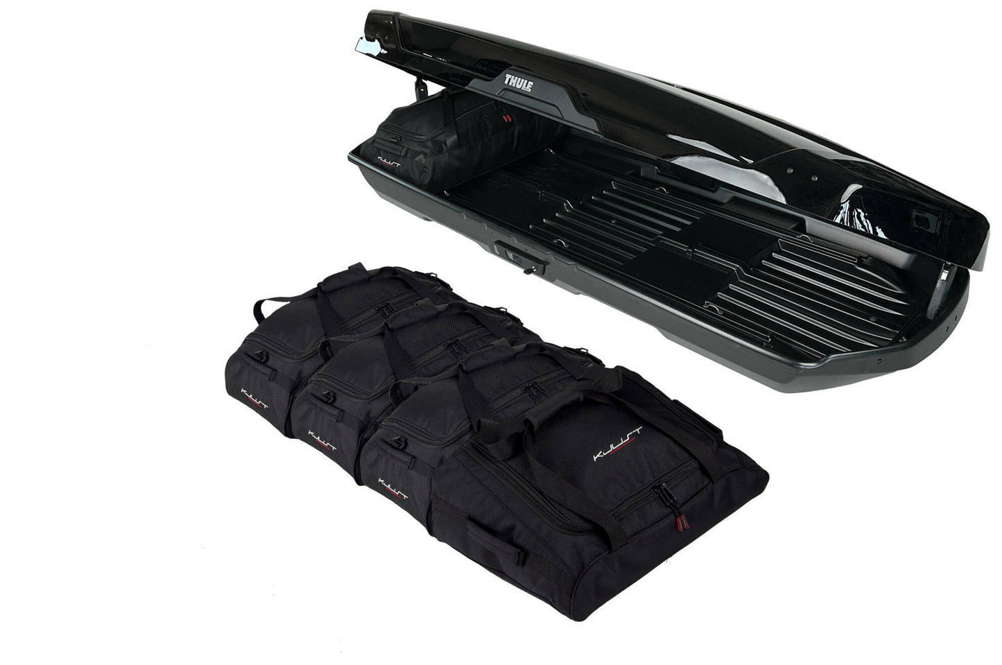 KJUST Taschen Set 5stk kompatibel mit Dachbox THULE MOTION XT ALPINE