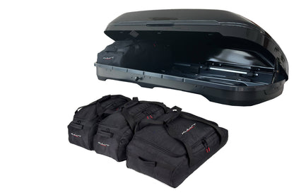 Dachbox KJUST Taschen Set 4stk kompatibel mit VOLVO TRAVEL 400