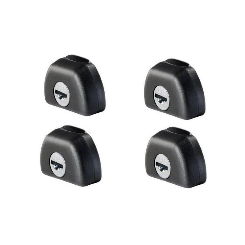 4 Diebstahlsichere Endkappen CRUZ Alu 45x30 (new profile NT-8/3 end caps 012-162)