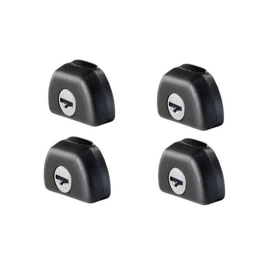 4 Diebstahlsichere Endkappen CRUZ Alu 45x30 (new profile NT-8/3 end caps 012-162)