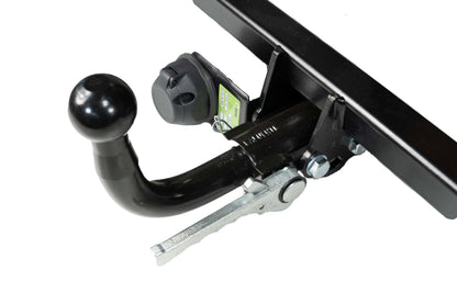 Anhängerkupplung Abnehmbar Horizontal für FIAT Panda Auto 10-03 zu 01-12