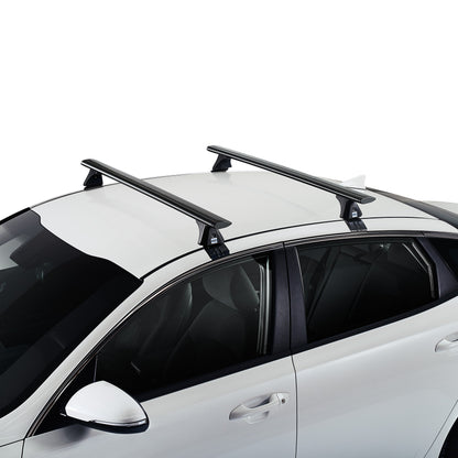 Dachträger Renault Megane 5-Türig (III.2 - Standarddach) (2014--2016) (2x) CRUZ Airo Dark T