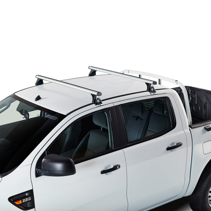 Dachträger Ford Ranger Doppelkabine (T6/P375 - Standarddach) (2011--2019) (2x) CRUZ Alu Cargo T