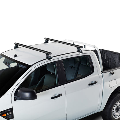 Dachträger Galloper Exceed 3-Türig (Super - Standarddach) (1991--2003) (2x) CRUZ Alu Cargo Dark T