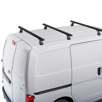 Dachträger Land Rover Discovery 5-Türig (I-II - Regenrinnen) (1989--2005) (3x) CRUZ Alu Cargo Dark AF