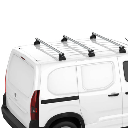 Dachträger für  Volkswagen Crafter L4H3 (ohne Lichter auf dem Dach) (2017--) (3x) CRUZ Alu Cargo AF