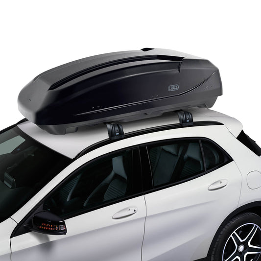 Dachbox CRUZ Paddock 400N -glänzend schwarz - - RackMag